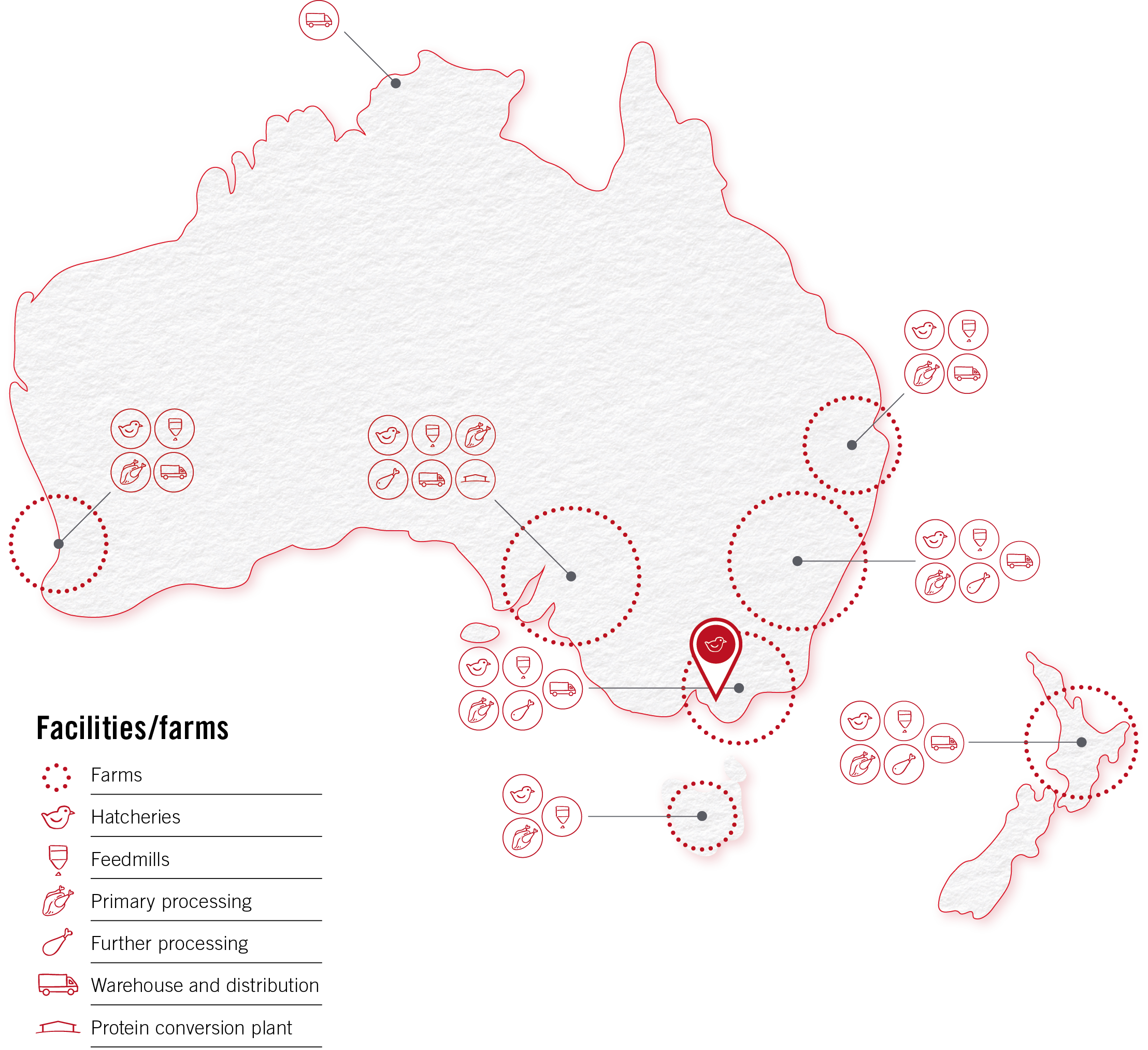 Where We Operate Map
