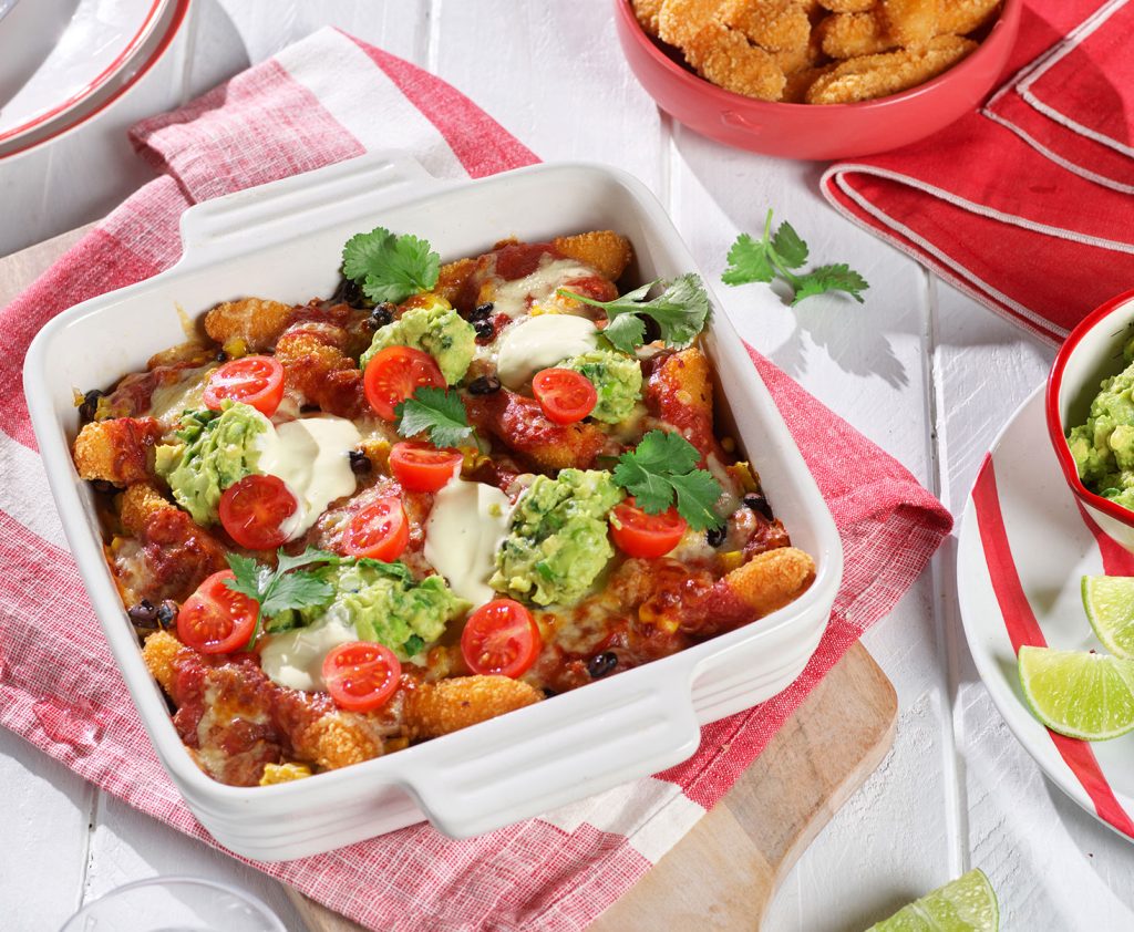 Spicy MexiBean Loaded Chicken Chipees Perfect Snack from Ingham's